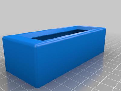 F16 DED Case for 3.12" 256x64 Pixel OLED LED 