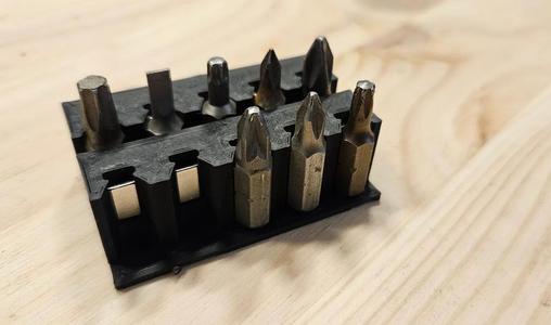 Bits holder - wall mount   