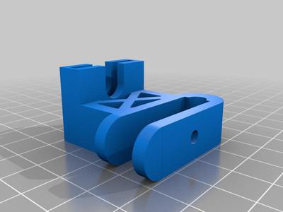 Alternate design for filament coming from under printer