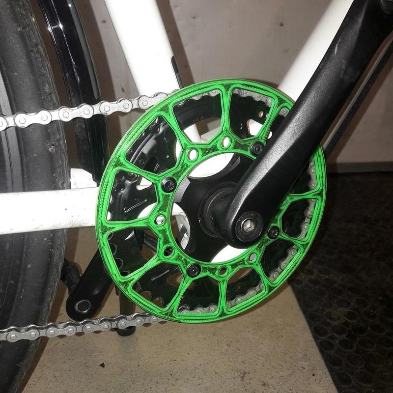 104BCD , guard  44T chain bike 