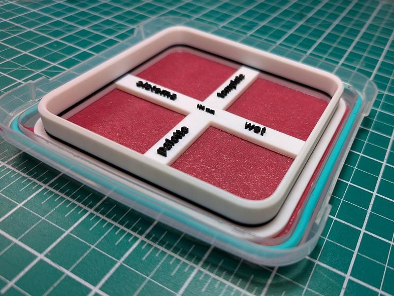 Sistema Wet Palette Template