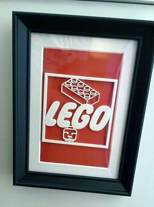 Lego wall art