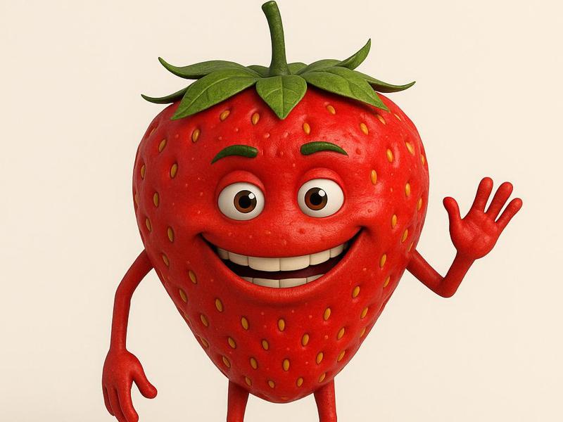 Funky Fraise, the pulpiest of fruits