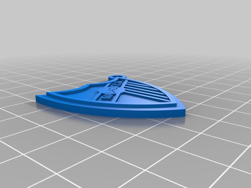 Escudo Málaga Llavero