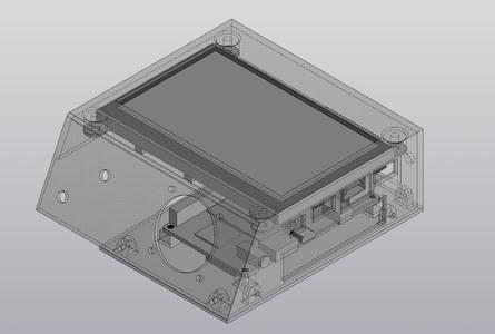 Orange Pi 4 lts 5 inch Display Box for Ender 3