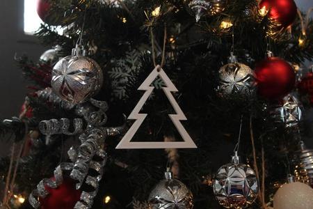 Modern Christmas Tree Ornament