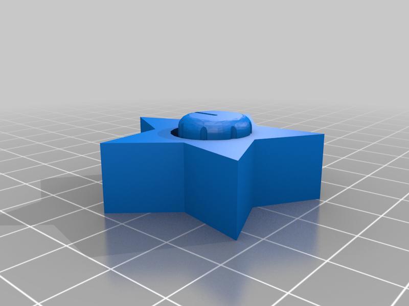 UNIVERSAL STAR FAN KNOB HALF MOON KEY