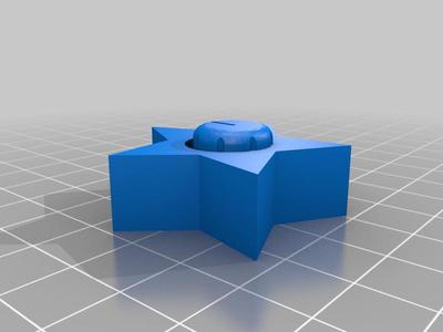 UNIVERSAL STAR FAN KNOB HALF MOON KEY