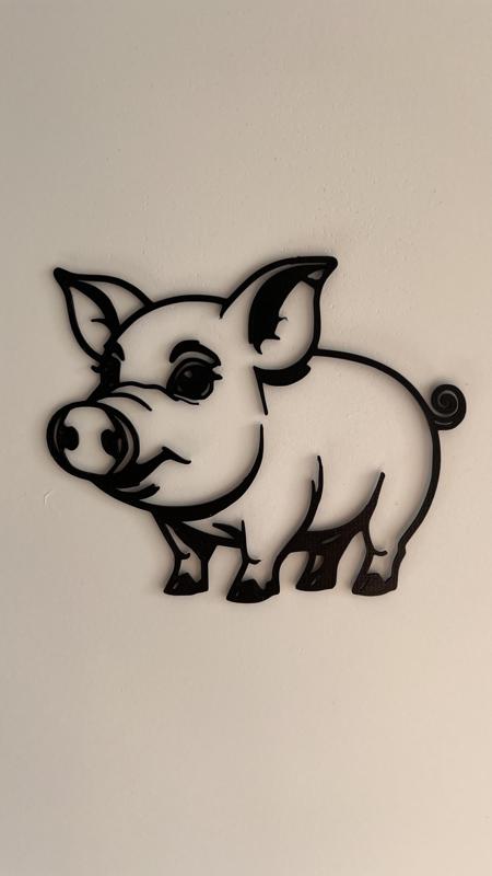 Pig Wall Art #1