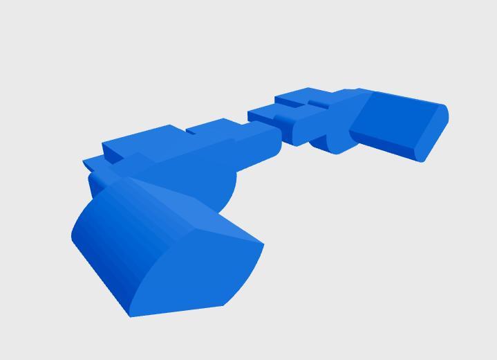 Volvo XC70/V70 2008- Cargo Cover Stop