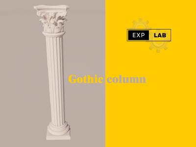 Gothic column 01
