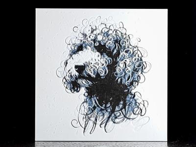 Curly dog hueforge
