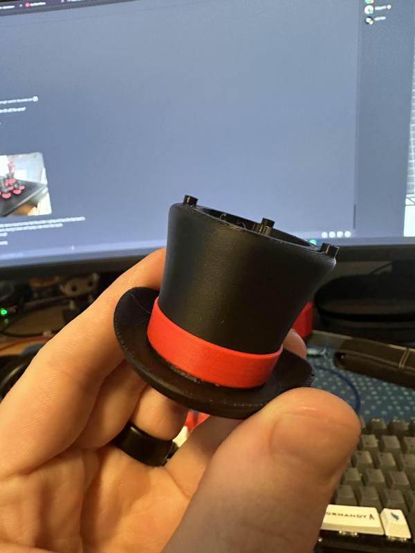 Top Hats for The Mad Hatters Badge and SAO at DEF CON 32