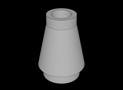 Lego Compatible (4589.dat) Cone  1 x  1