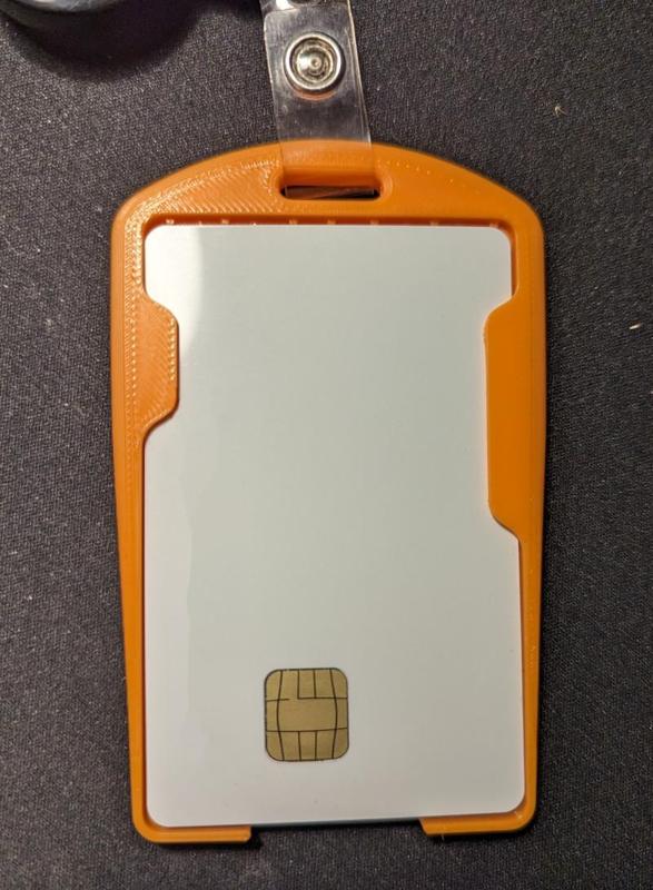 Smart Card ID Holder PIV CAC