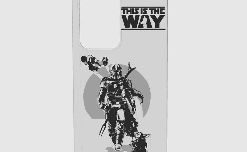 SAMSUNG S25 ULTRA COVER MANDALORIAN
