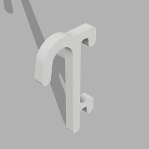 Skadis reversed hook