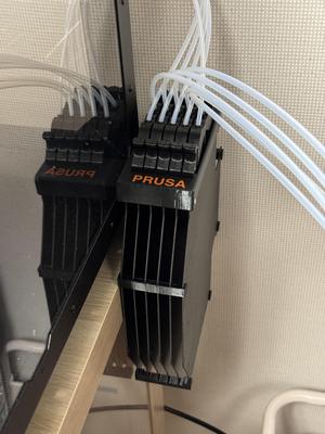 MMU3 Buffer segmenter-R4 with side holes, reinforced