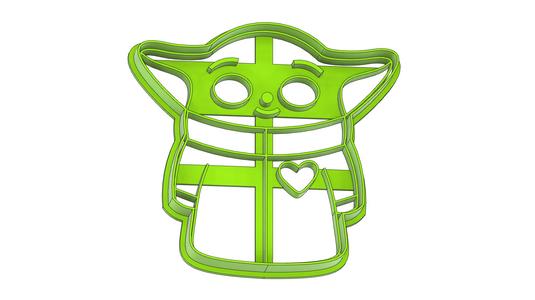 cookie cutter cookie cutter 9cm baby yoda mandalorian fondant cake