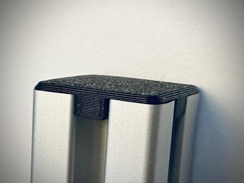 End Cap for EX-1010 Aluminum Extrusion