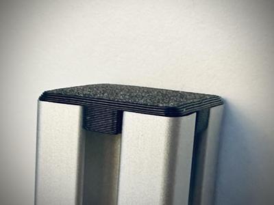 End Cap for EX-1010 Aluminum Extrusion