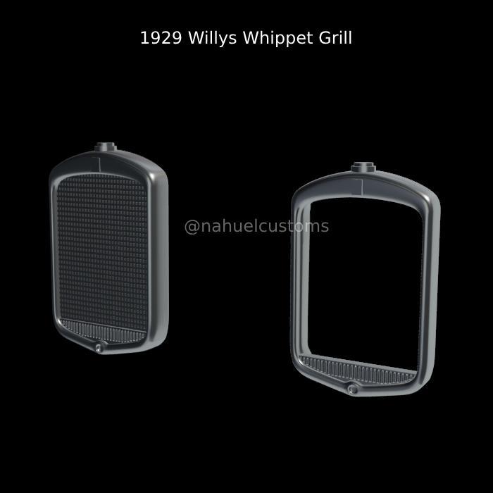 1929 Willys Whippet Grill