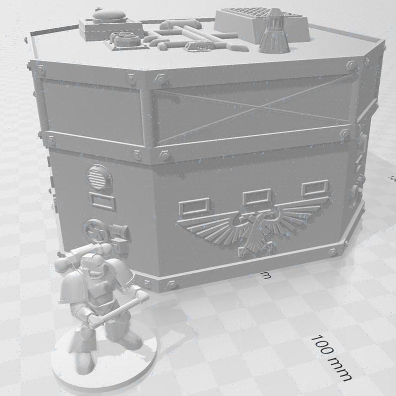 Pre-Fab Bunker 5 - WH40k