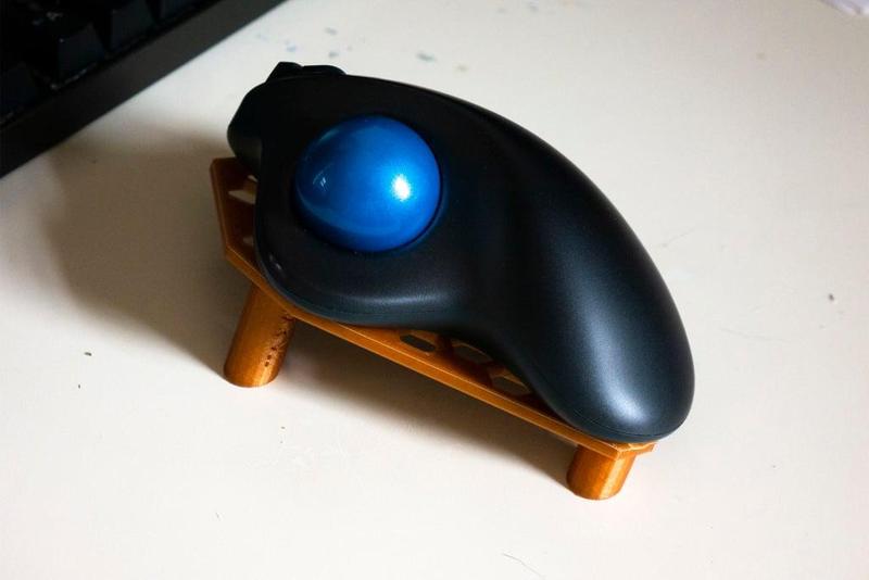 Ergonomic Wedge for Thumb-Style Trackballs