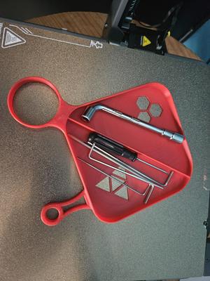 Bandeja para herramientas para Ender 3 v3 - Tool tray for Ender 3 v3