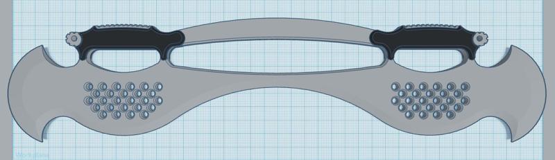 Sci-Fi 2 Handed Battle Blade 1