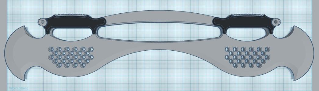 Sci-Fi 2 Handed Battle Blade 1