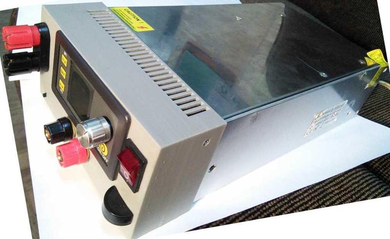 Model the front panel for the DPS5020