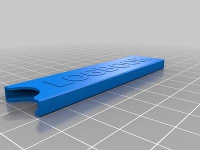 Loogbook Sleeve - horizontal/German/English