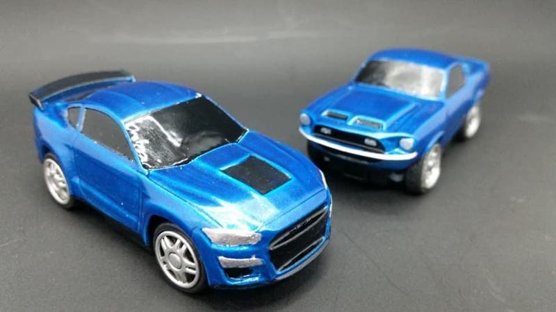Zipzaps Shelby GT500 Past/Present 2 pack
