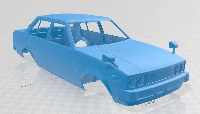 Toyota Corolla KE70 Printable Body Car