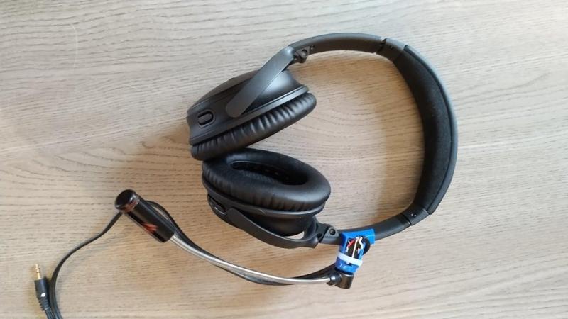 mic mod for bose qc35II