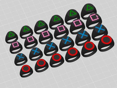 PS4 & PS5 Symbol Signet Rings