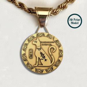 Pharaonic Cat Pendant