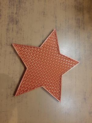 Star Infill Coaster