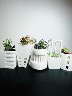 Decorative pots Pack 5