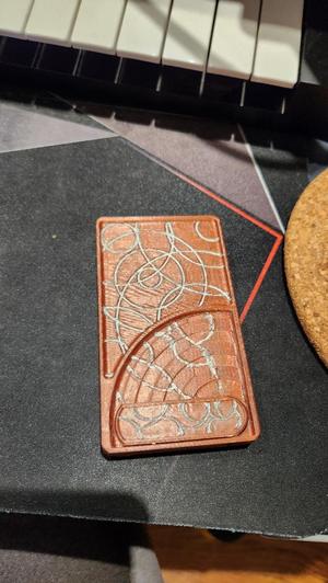 "Engraved" Card Holder/Wallet