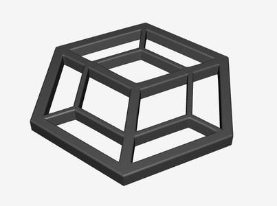 Tesseract Hypercube