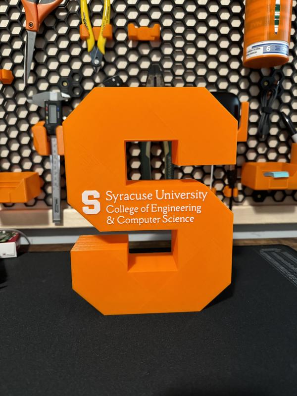 Syracuse University Logo With ECS Insignia