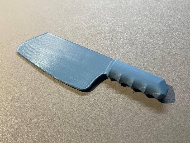 Toy chef's knife