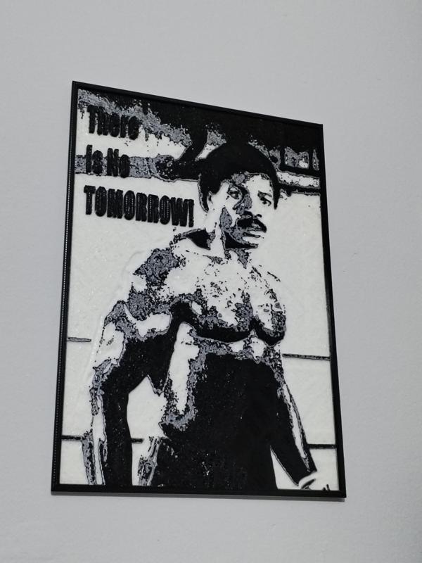 There is no tomorrow Apollo Creed Wall Art