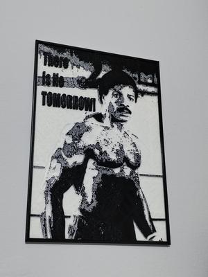 There is no tomorrow Apollo Creed Wall Art