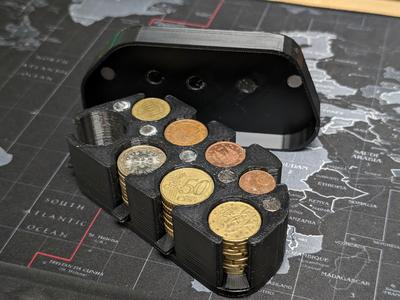 Euro Coins Holder
