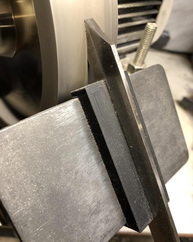 Woodturning: Diamond parting tool guide for Wolverine grinding platform