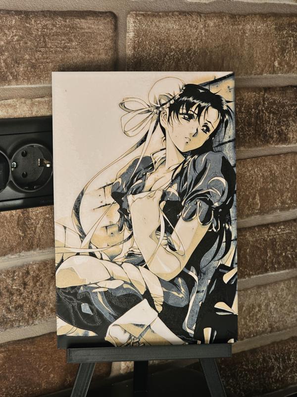 Chun-Li In Trouble - HueForge