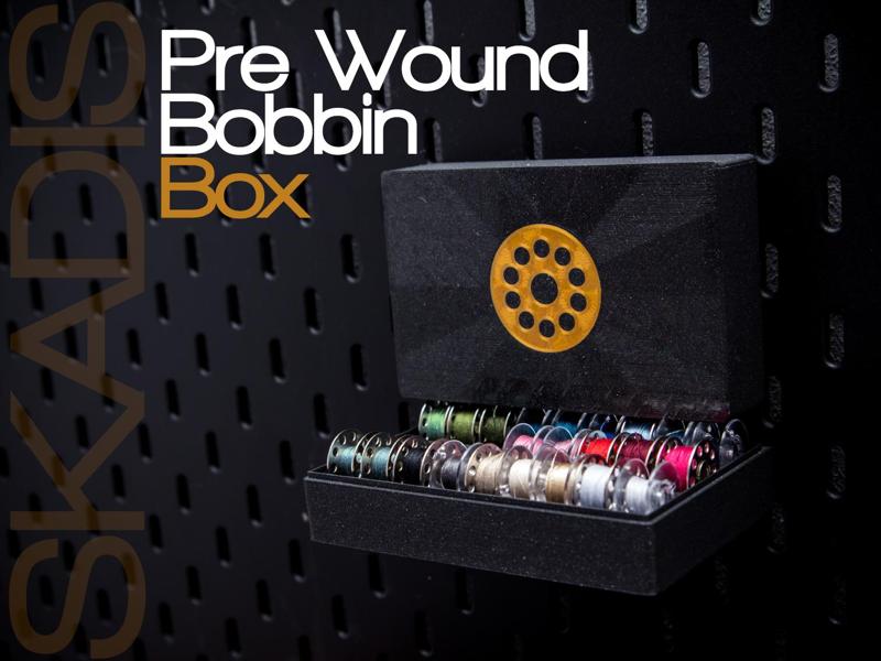 Pre Wound Bobbin Storage Box Skadis Spulen Kasten